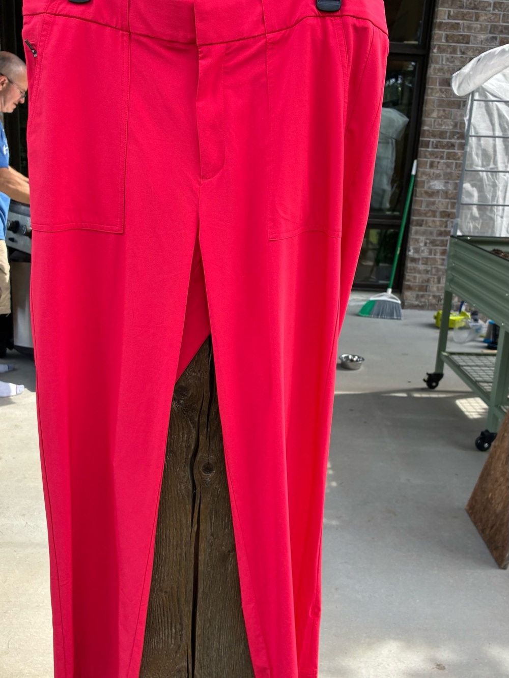 Women’s Athleta  Red Straight-Leg Pants